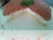 Rhabarber-Creme-Torte - Rezept