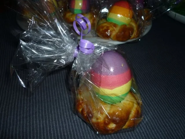 Osternester aus einem Quark-Ölteig - Rezept - Bild Nr. 6