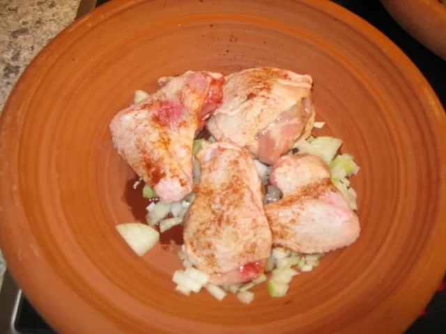 Rezept: Tajine - Hähnchen Bild Nr. 3 Tajine - Hähnchen - Rezept - Bild Nr. 3