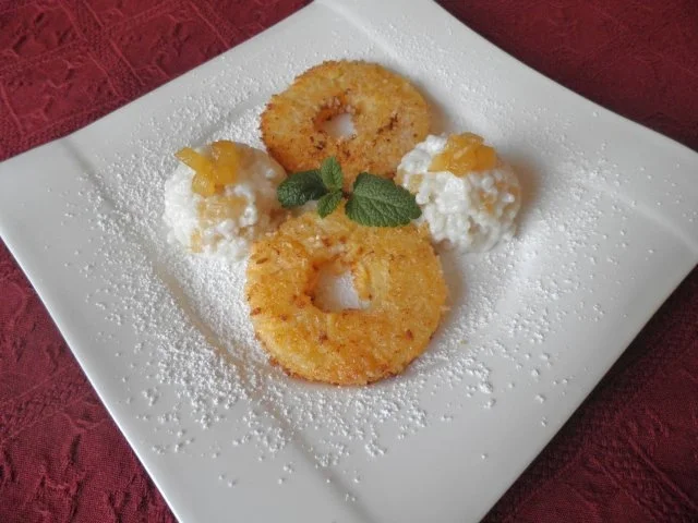 Kokos - Milchreis mit karamelisierter Ananas ... - Rezept - Bild Nr. 2