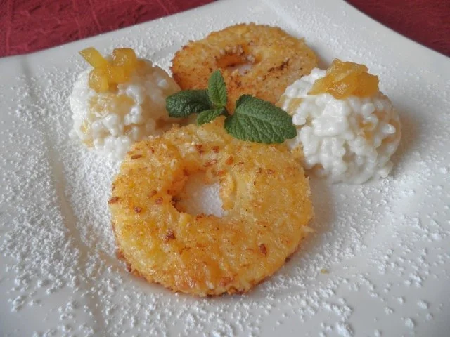 Kokos - Milchreis mit karamelisierter Ananas ... - Rezept - Bild Nr. 12