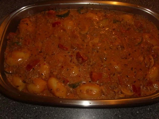 Rezept: Gnocchi Auflauf mit Kåsefondue Bild Nr. 6 Gnocchi Auflauf mit Kåsefondue - Rezept - Bild Nr. 6