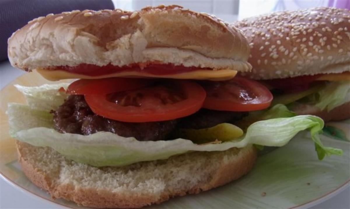 Hamburger + 1x Vegetarisch - Rezept