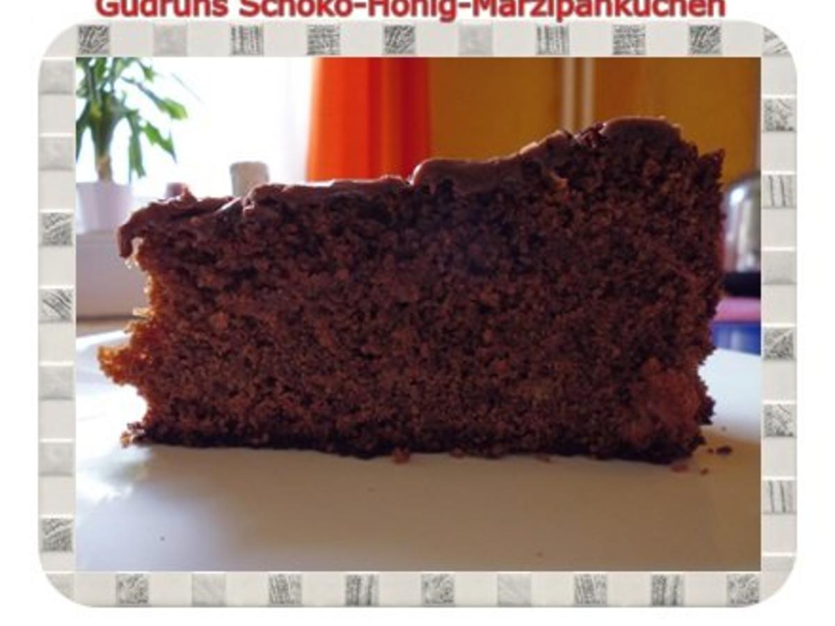 Kuchen: Schoko-Honig-Marzipankuchen - Rezept - kochbar.de