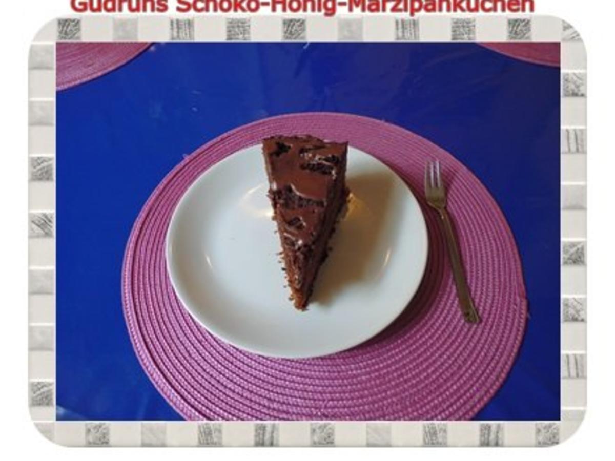 Kuchen: Schoko Honig Marzipankuchen - einfach - von Publicity Kuchen: Schoko Honig Marzipankuchen - einfach - von Publicity