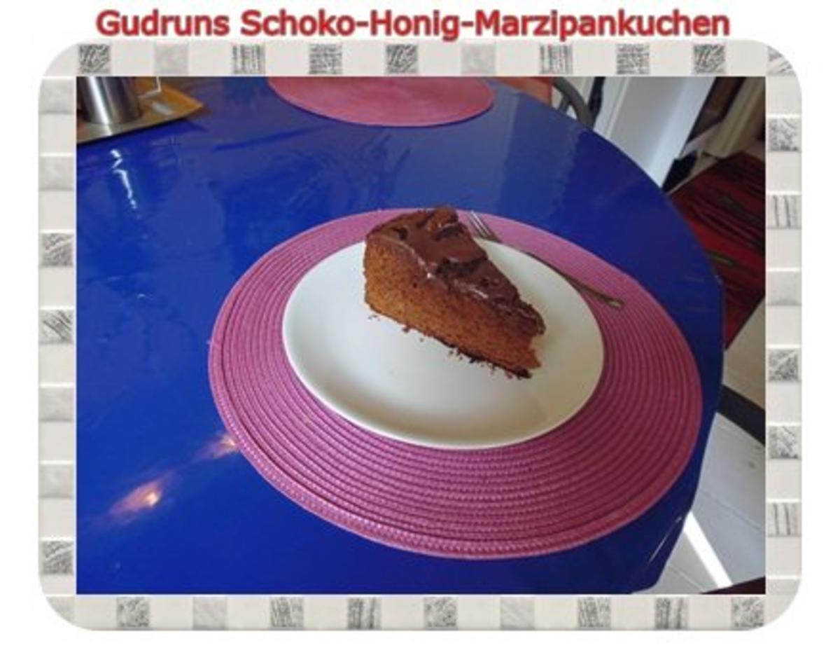 Kuchen: Schoko-Honig-Marzipankuchen - Rezept - Bild Nr. 17