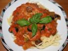 Spaghetti ai cipolla - Rezept
