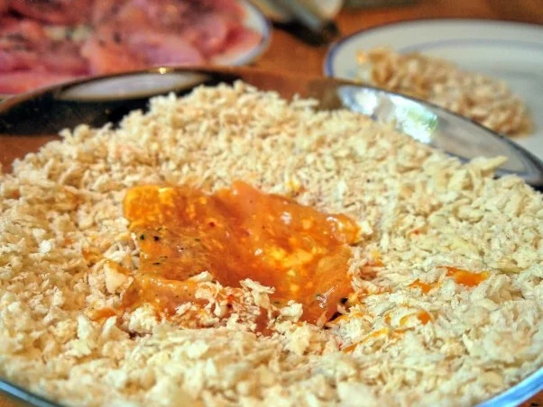 Hähnchen-Schnitzel Asia-Style mit Kräuter-Dip - Rezept - Bild Nr. 12