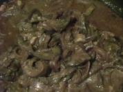 Schweine - Nieren in Zwiebel - Rotwein - Soße - Rezept