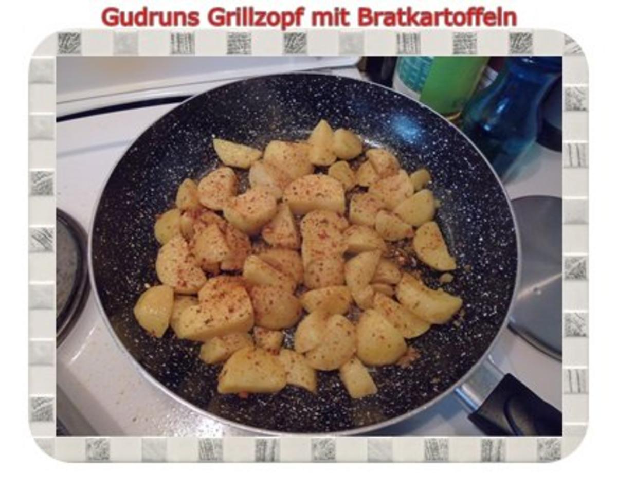 Fleisch: Grillzopf mit Bratkartoffeln - Rezept - Bild Nr. 12