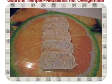 Vegetarisch: Tempeh Medaillons mit Ofengemüse - Rezept - Bild Nr. 4