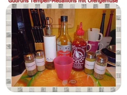 Vegetarisch: Tempeh Medaillons mit Ofengemüse - Rezept - Bild Nr. 9