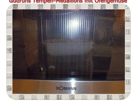 Vegetarisch: Tempeh Medaillons mit Ofengemüse - Rezept - Bild Nr. 12