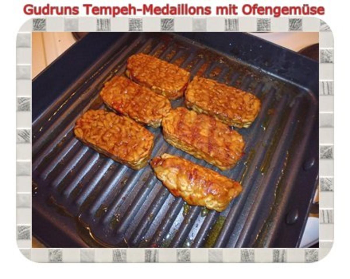 Vegetarisch: Tempeh Medaillons mit Ofengemüse - Rezept - Bild Nr. 14