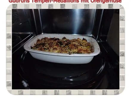 Vegetarisch: Tempeh Medaillons mit Ofengemüse - Rezept - Bild Nr. 15