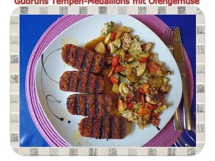 Vegetarisch: Tempeh Medaillons mit Ofengemüse - Rezept - Bild Nr. 20