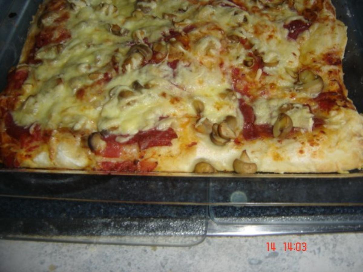 Pizzateig aus dem BBK - Rezept