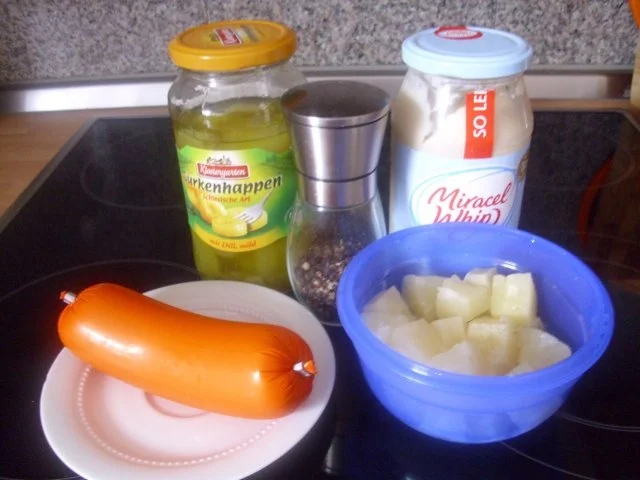 Geflügel-Fleischwurst Salat - Rezept - Bild Nr. 2