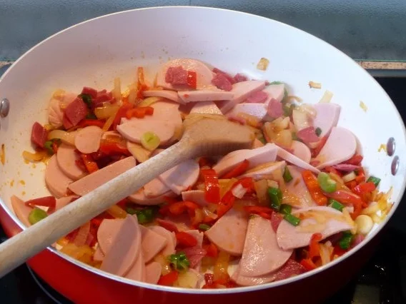 Nudelauflauf mit Resten - Rezept - Bild Nr. 2