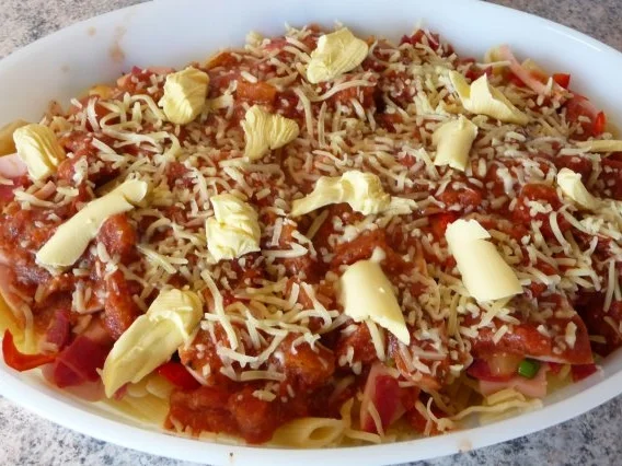 Nudelauflauf mit Resten - Rezept - Bild Nr. 4