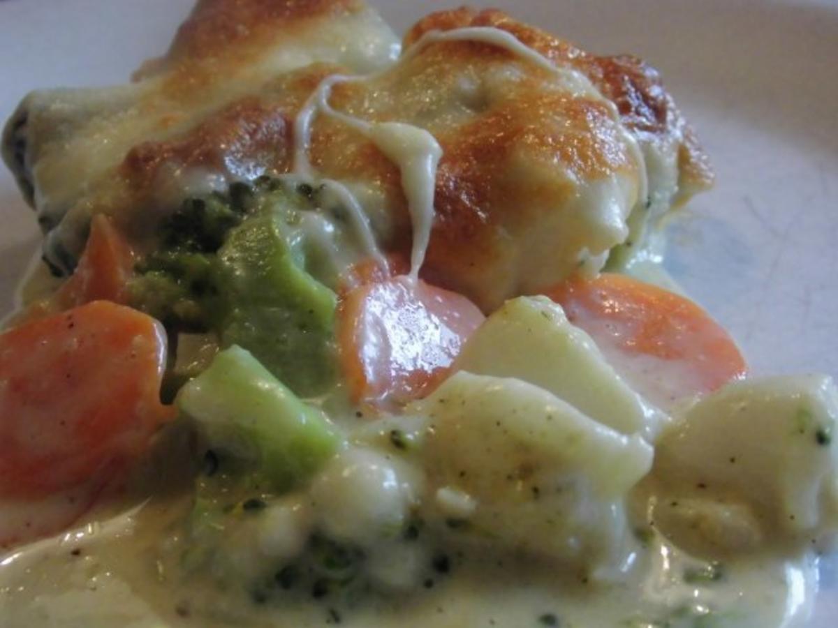 Broccoli Möhren Auflauf - einfach - 96 kcal/100g