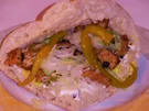 Puten Gyros im Fladenbrot - Rezept