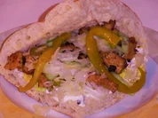 Puten Gyros im Fladenbrot - Rezept