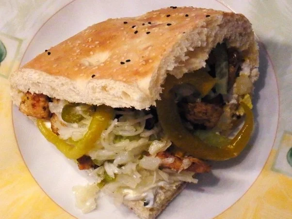 Puten Gyros im Fladenbrot - Rezept - Bild Nr. 6