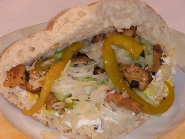 Puten Gyros im Fladenbrot - Rezept - Bild Nr. 8
