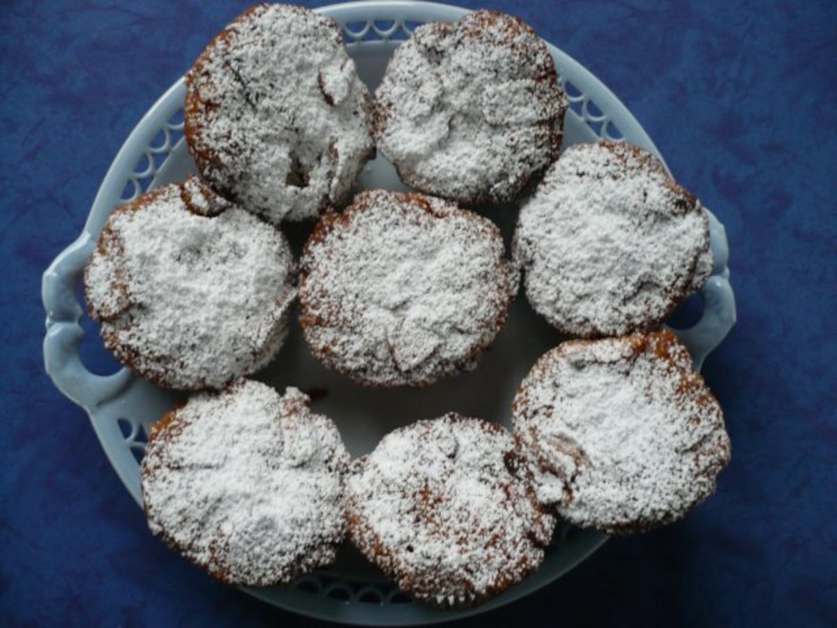 Kirsch - Marzipan - Muffins - Rezept