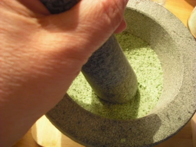 Rezept: Bärlauchsalz Bild Nr. 5 Bärlauchsalz - Rezept - Bild Nr. 5