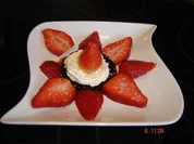 Espressogelee mit Erdbeeren - Rezept