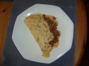 Rezept: pikant gefรผllte Maispfannkuchen pikant gefรผllte Maispfannkuchen - Rezept