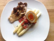 Warmer Spargelsalat mit Ei - Rezept