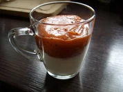 Dessert. Joghurt mit exotischer Froop-Haube - Rezept