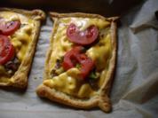 hack-porree-käse snacks - Rezept