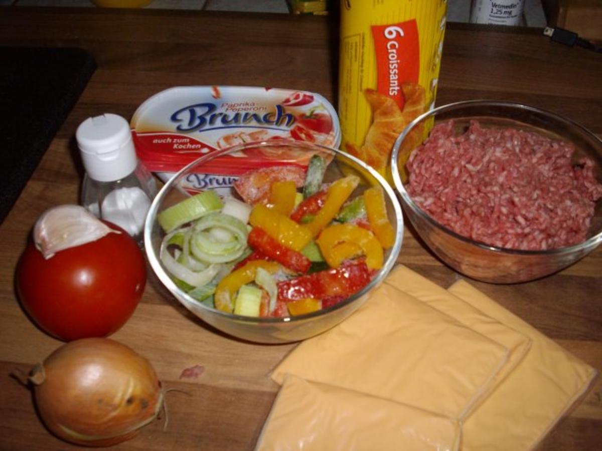 hack-porree-käse snacks - Rezept - Bild Nr. 2