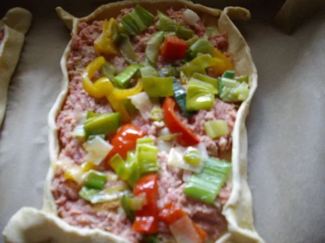 hack-porree-käse snacks - Rezept - Bild Nr. 6