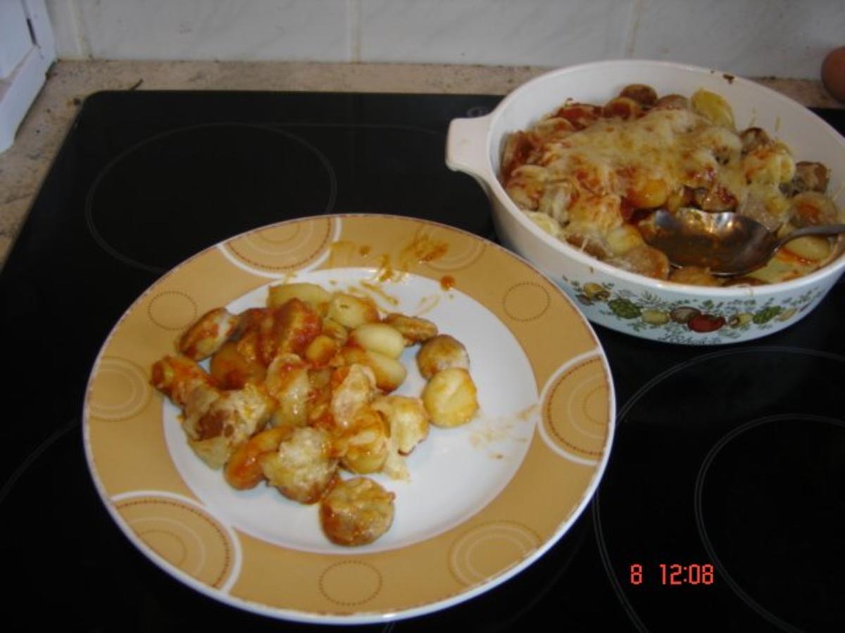 Currywurst-Gnocchi-Auflauf - Rezept - Bild Nr. 2