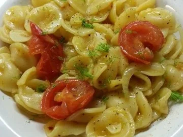 Orechiette mit Fenchel, Safran und Chili - Rezept