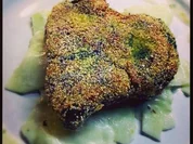 Kartoffel-Spinat-Taler auf Zitronen-Kohlrabi - Rezept