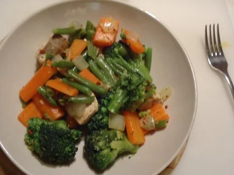 Wildlachs mit Gemüse - Rezept - Bild Nr. 7