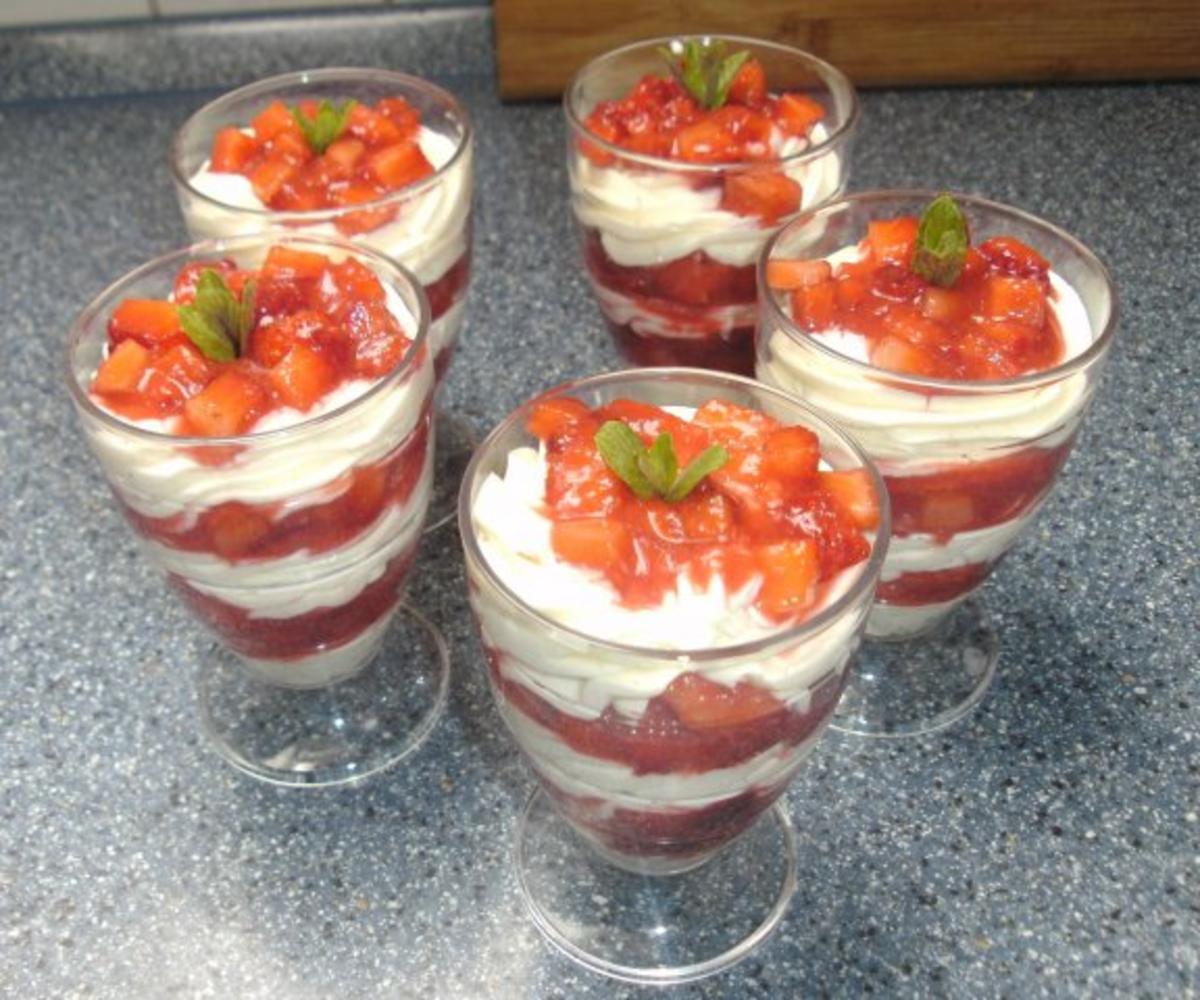 Erdbeer - Quark - Schichtdessert - Rezept - Bild Nr. 3