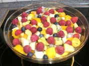 Obstsalat " de Luxe " - Rezept