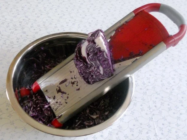 Rotkohl - Rohkostsalat - à la "Oòrndrasch" (Rzpt. um 1976) - Rezept - Bild Nr. 3