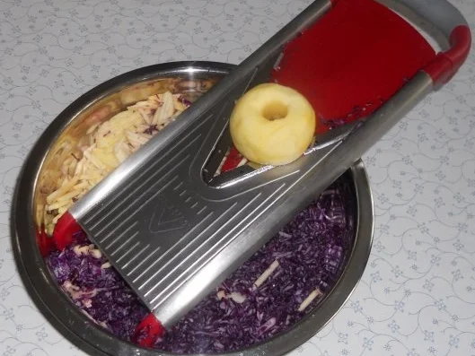 Rotkohl - Rohkostsalat - à la "Oòrndrasch" (Rzpt. um 1976) - Rezept - Bild Nr. 4