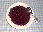Rotkohl - Rohkostsalat - à la "Oòrndrasch" (Rzpt. um 1976) - Rezept