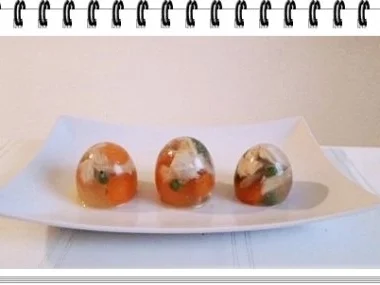 Rezept: Sülze - Ostereier auf Kräutersauce Bild Nr. 13 Sülze - Ostereier auf Kräutersauce - Rezept - Bild Nr. 13