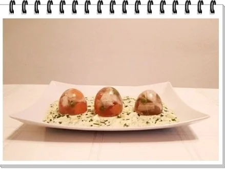 Rezept: Sülze - Ostereier auf Kräutersauce Bild Nr. 14 Sülze - Ostereier auf Kräutersauce - Rezept - Bild Nr. 14