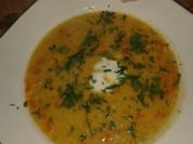 Linsen-Kokos-Currysuppe - Rezept